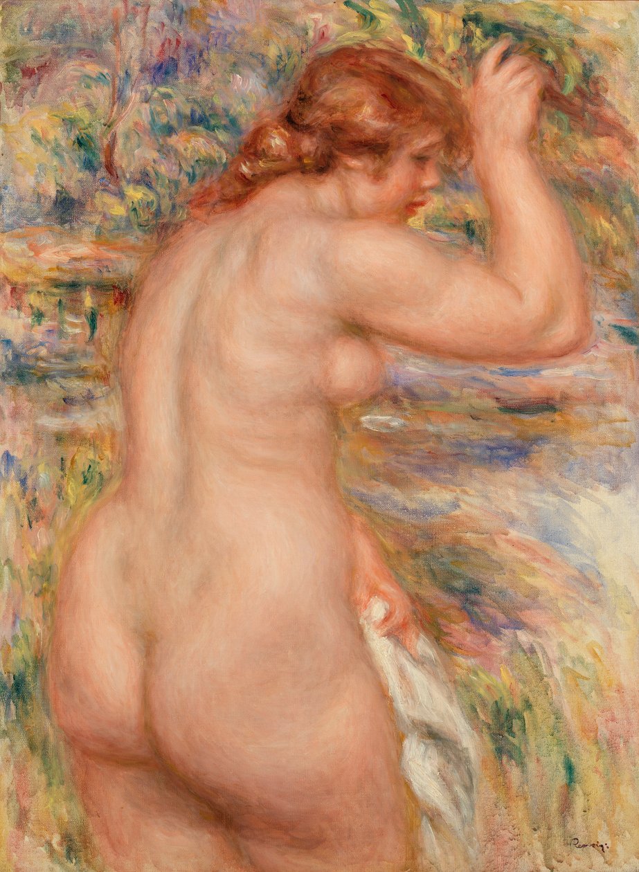 Nahá v krajině od Pierre Auguste Renoir