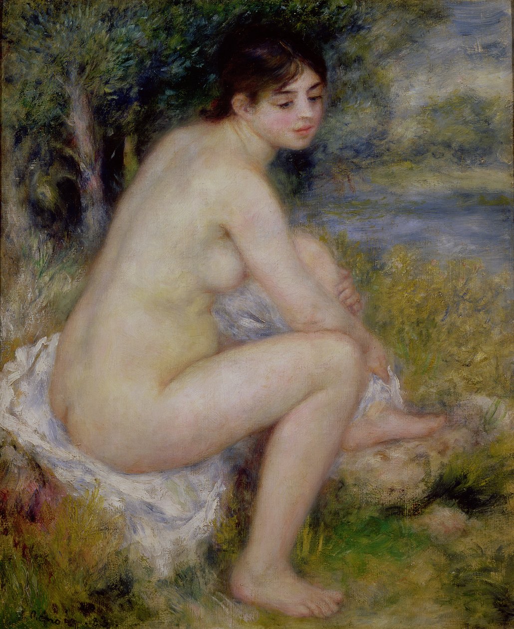 Nahá v krajině od Pierre Auguste Renoir