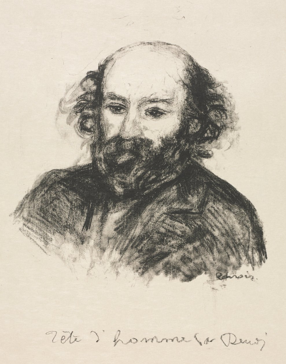 Paul Cézanne od Pierre Auguste Renoir