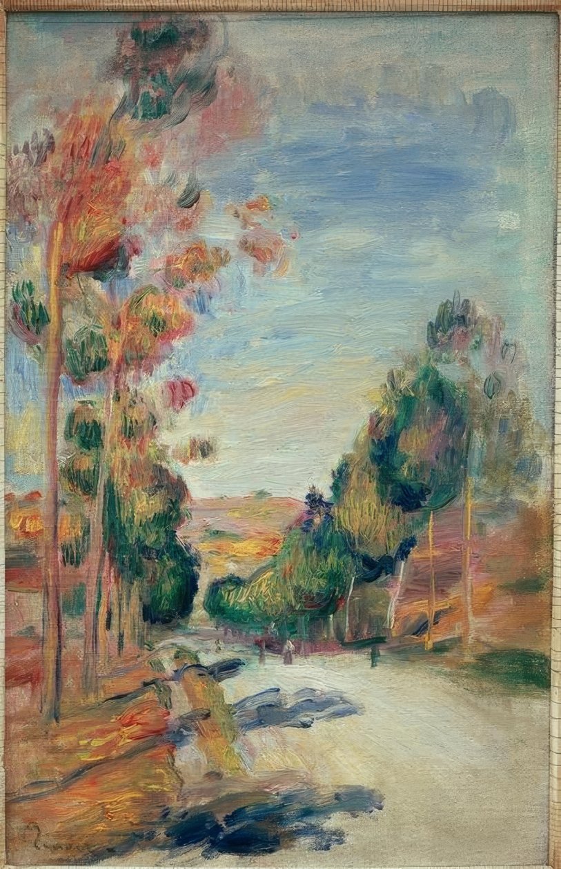 Krajina Essoyes od Pierre Auguste Renoir