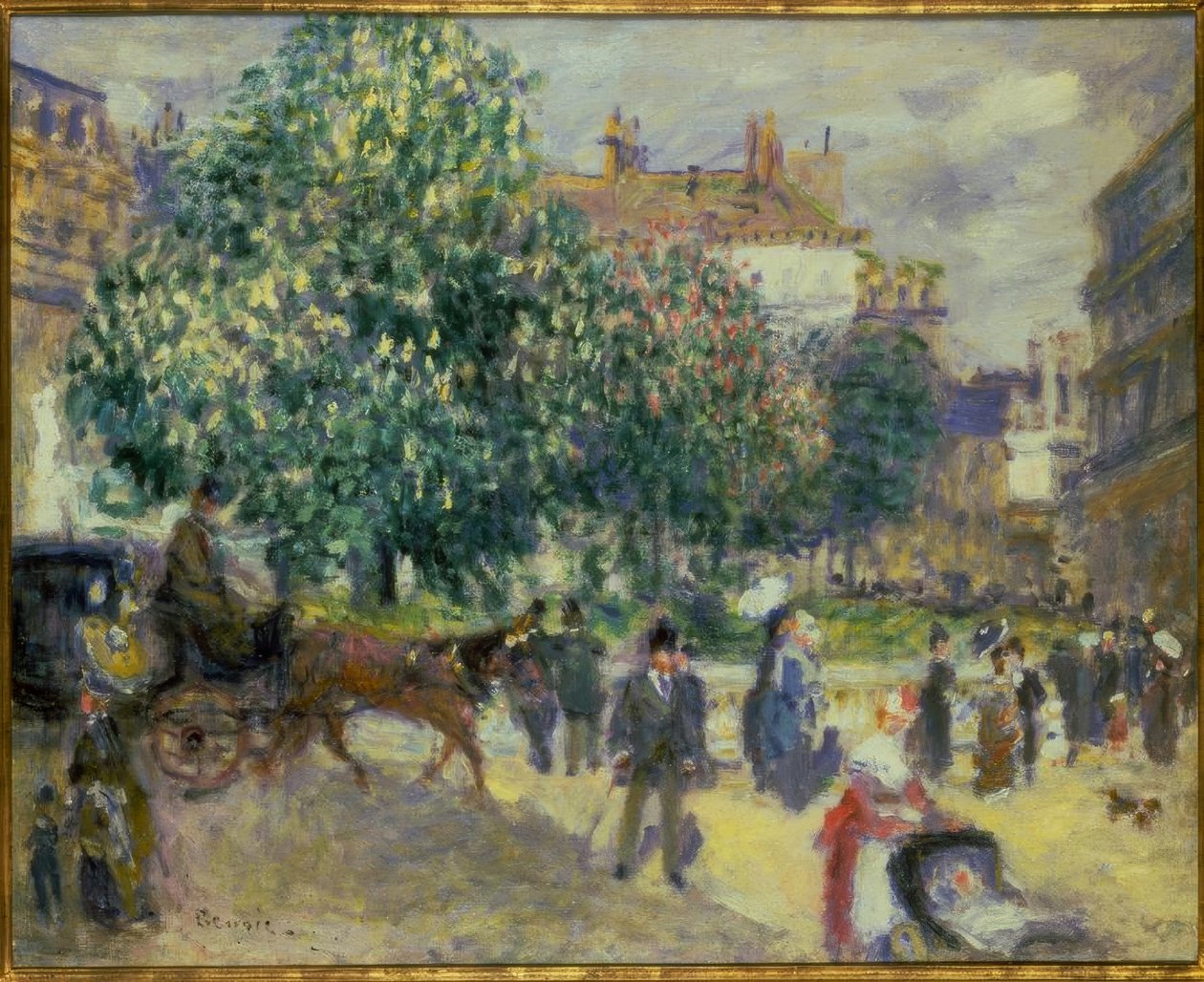 Trojiční náměstí od Pierre Auguste Renoir