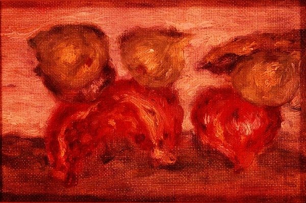Granátová jablka a meloun od Pierre Auguste Renoir