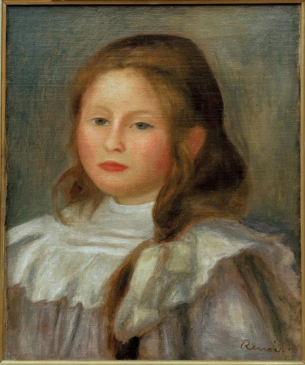 Portrét dítěte od Pierre Auguste Renoir
