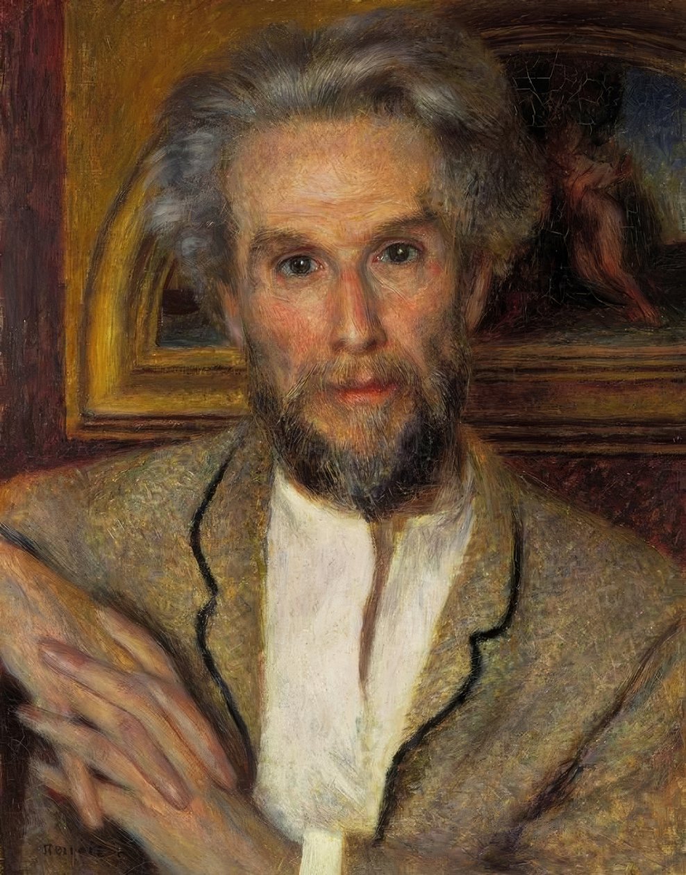Portrét Chocquet od Pierre Auguste Renoir