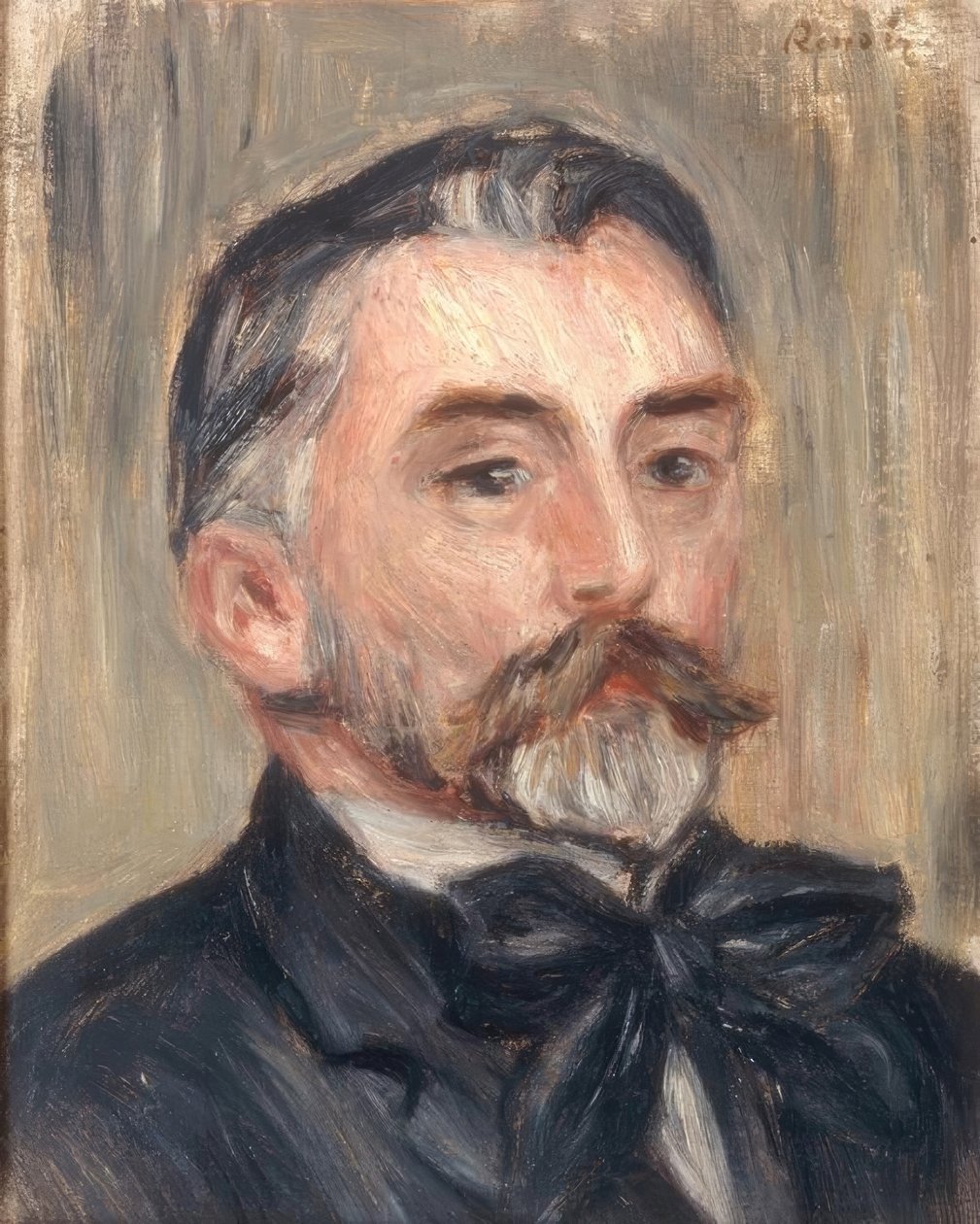 Portrét Stéphana Mallarmé od Pierre Auguste Renoir