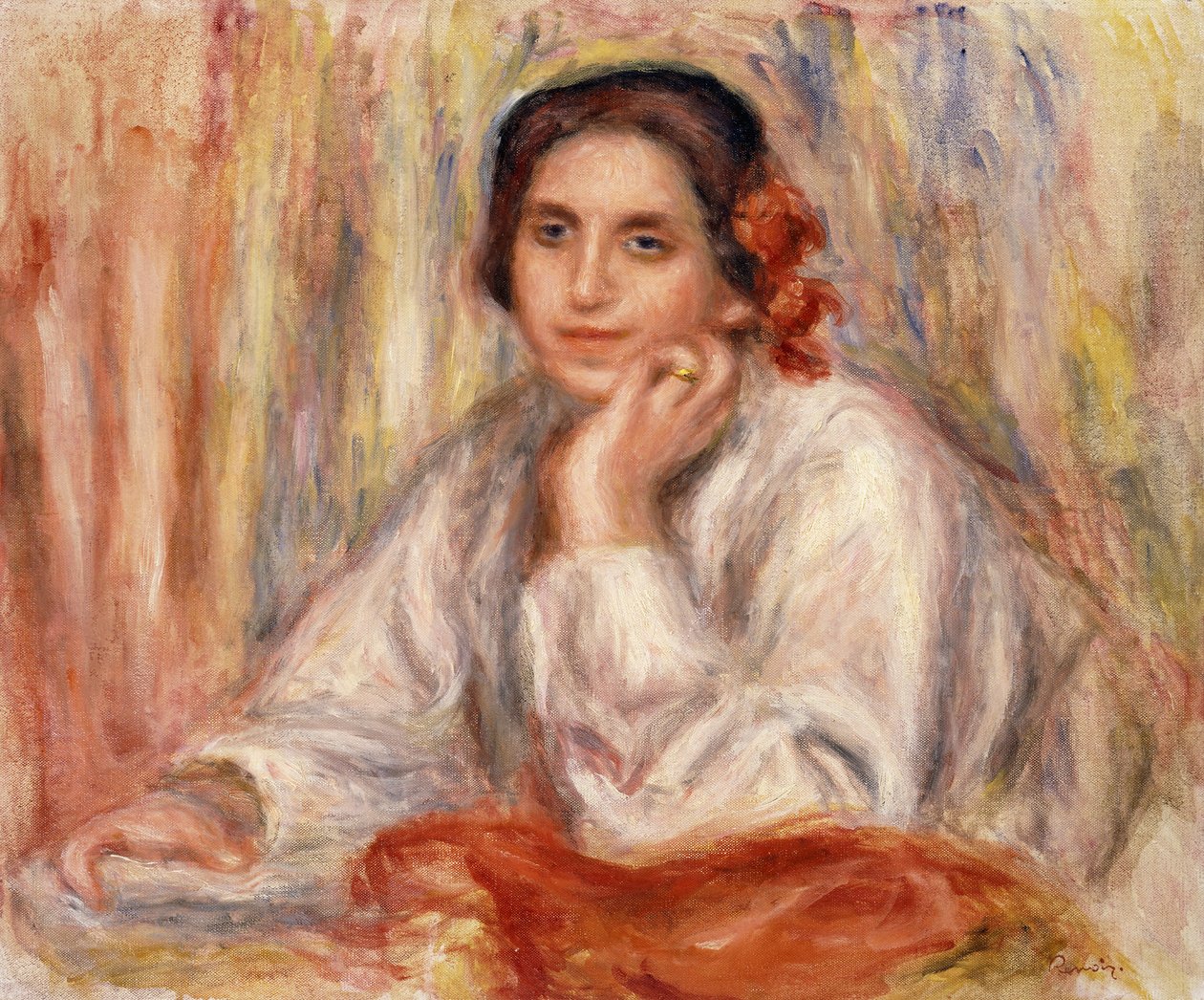 Portrét Vera Sergine Renoir, 1914 od Pierre Auguste Renoir