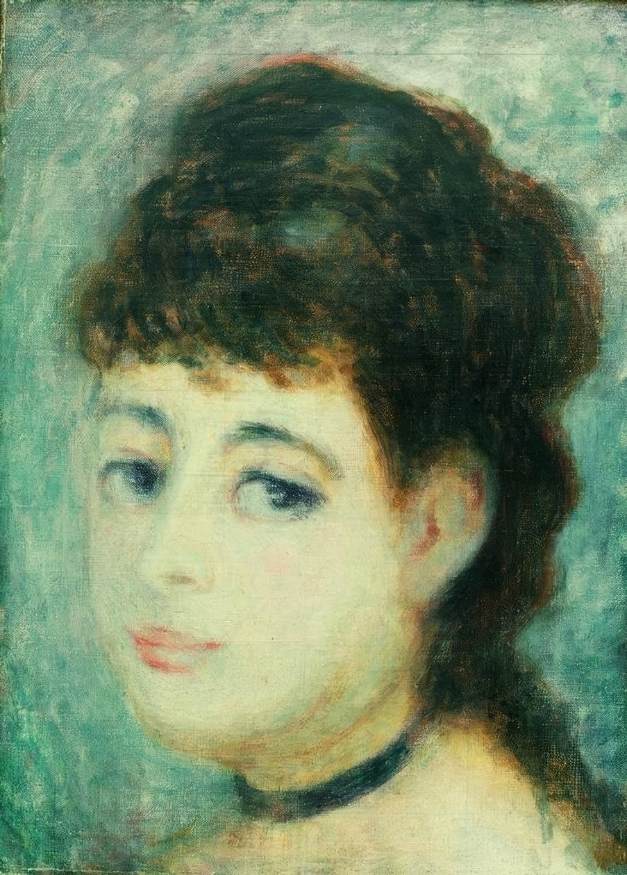 Portrét mladé ženy. Pařížanka od Pierre Auguste Renoir