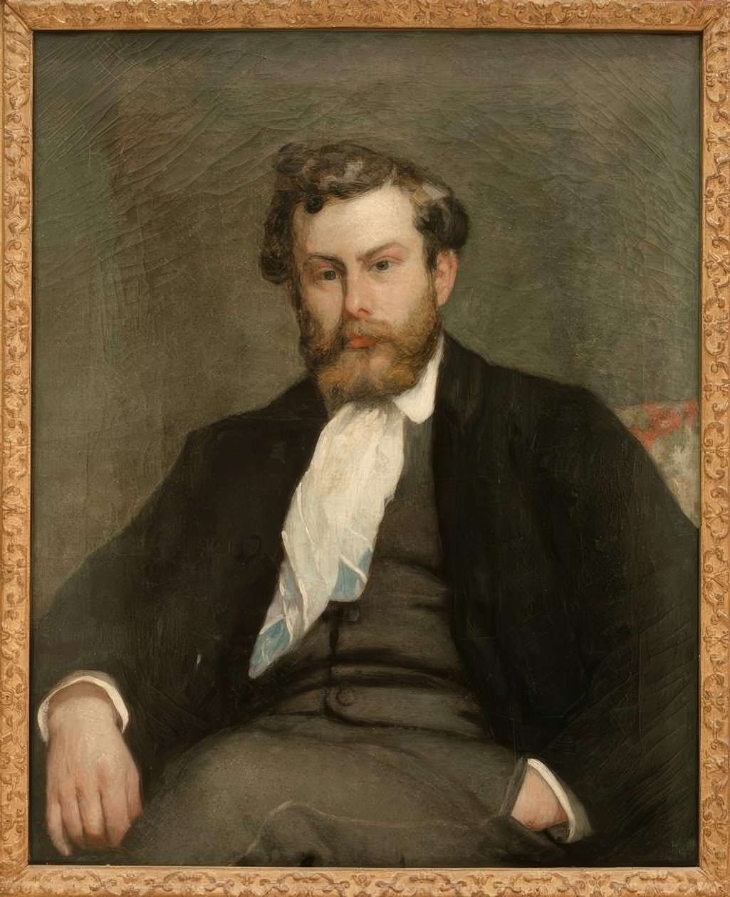 Portrét malíře Alfreda Sisleyho od Pierre Auguste Renoir