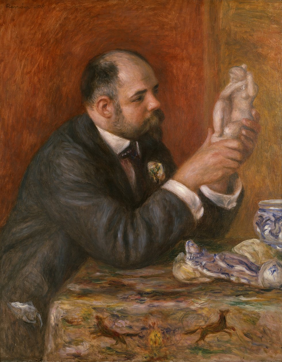 Portrét Ambroise Vollarda 1865-1939, 1908. od Pierre Auguste Renoir