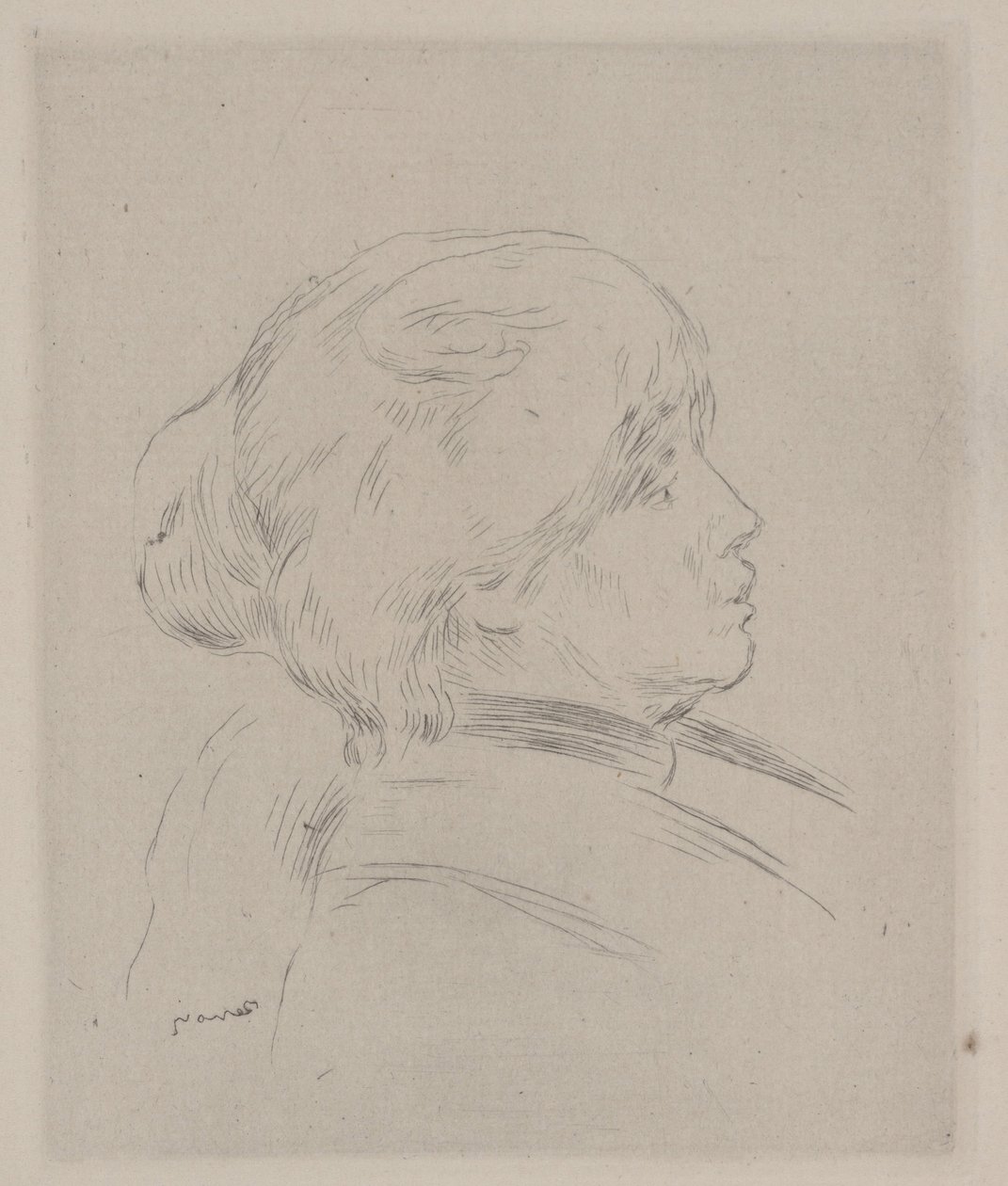 Portrét Berthe Morisot od Pierre Auguste Renoir