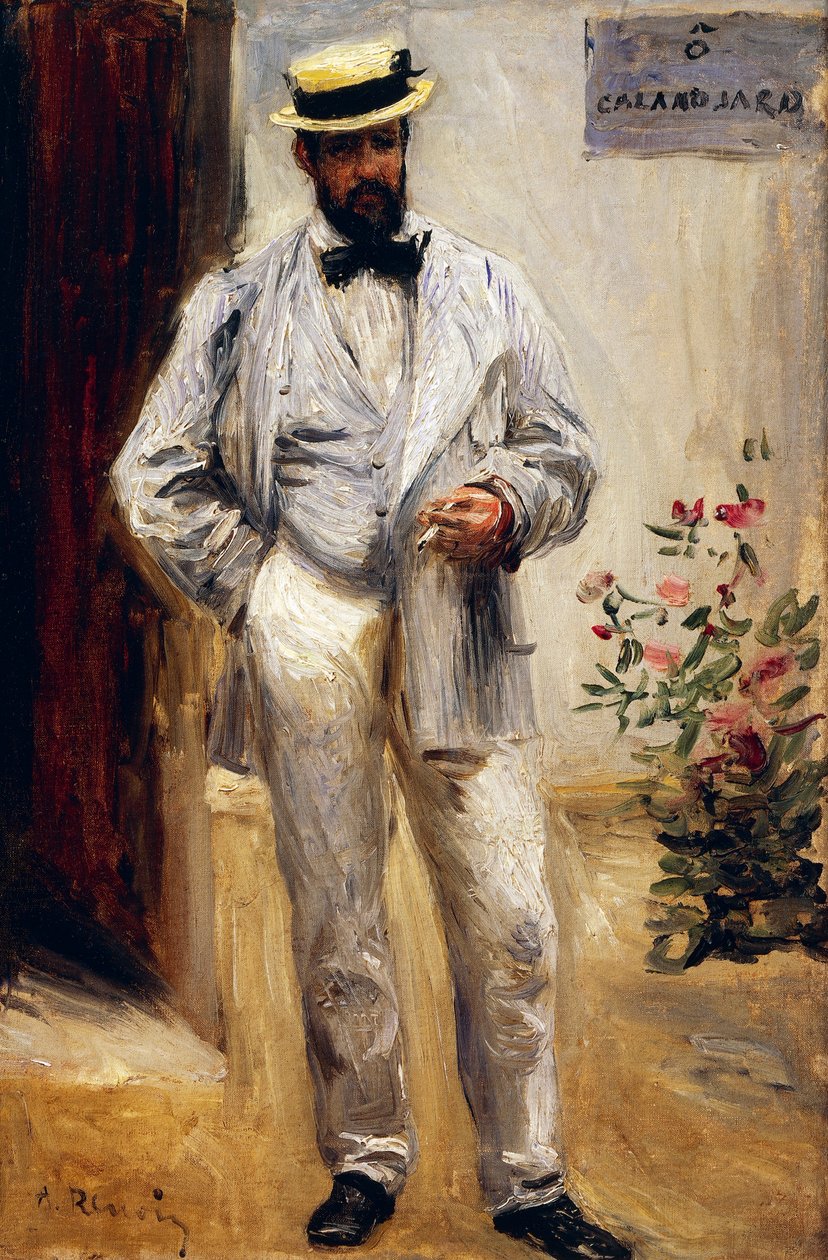 Portrét Charlese Le Coeur, Pierre-Auguste Renoir od Pierre Auguste Renoir