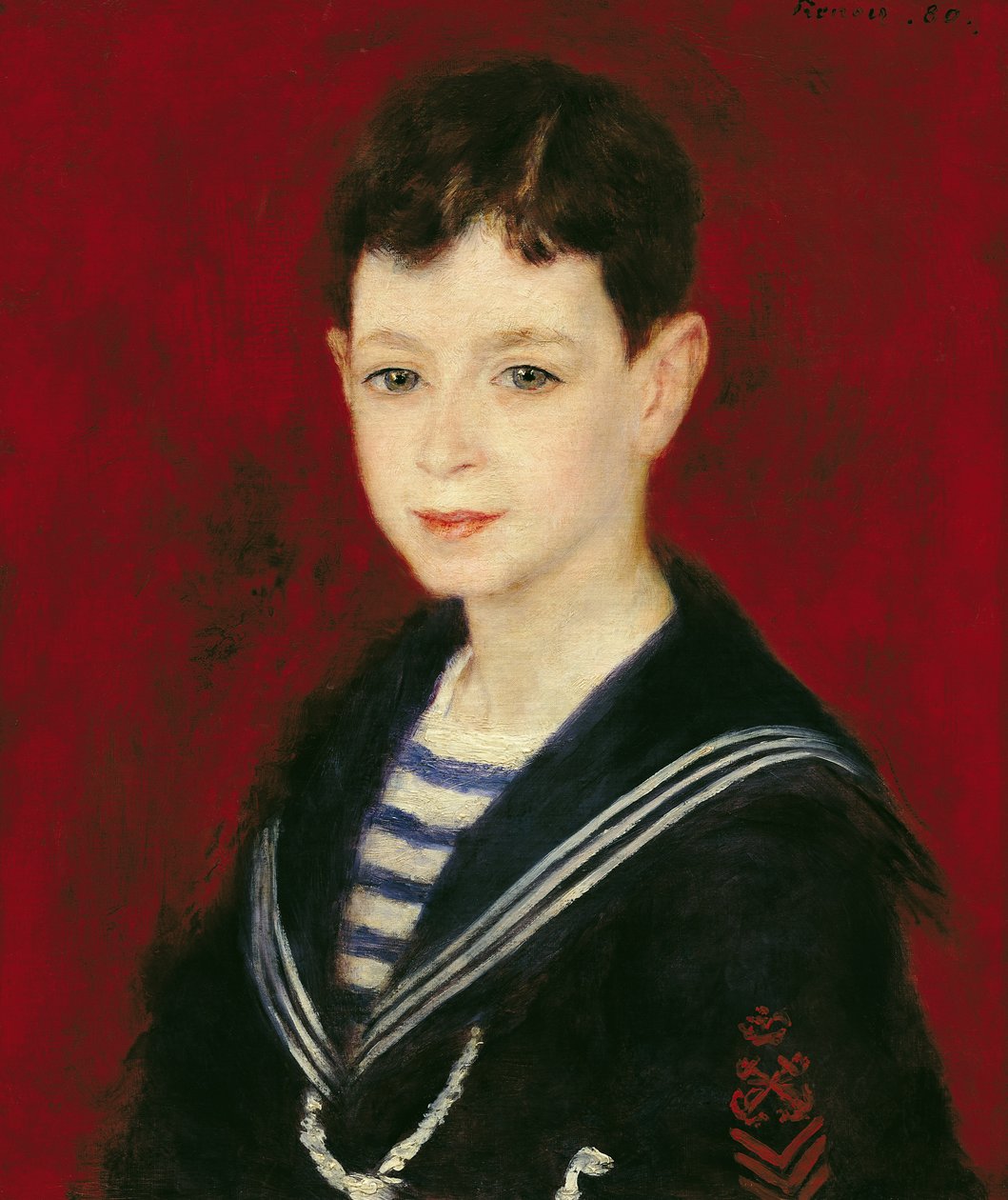 Portrét Fernanda Halphena (1872-1917) 1880 (olej na plátně) od Pierre Auguste Renoir