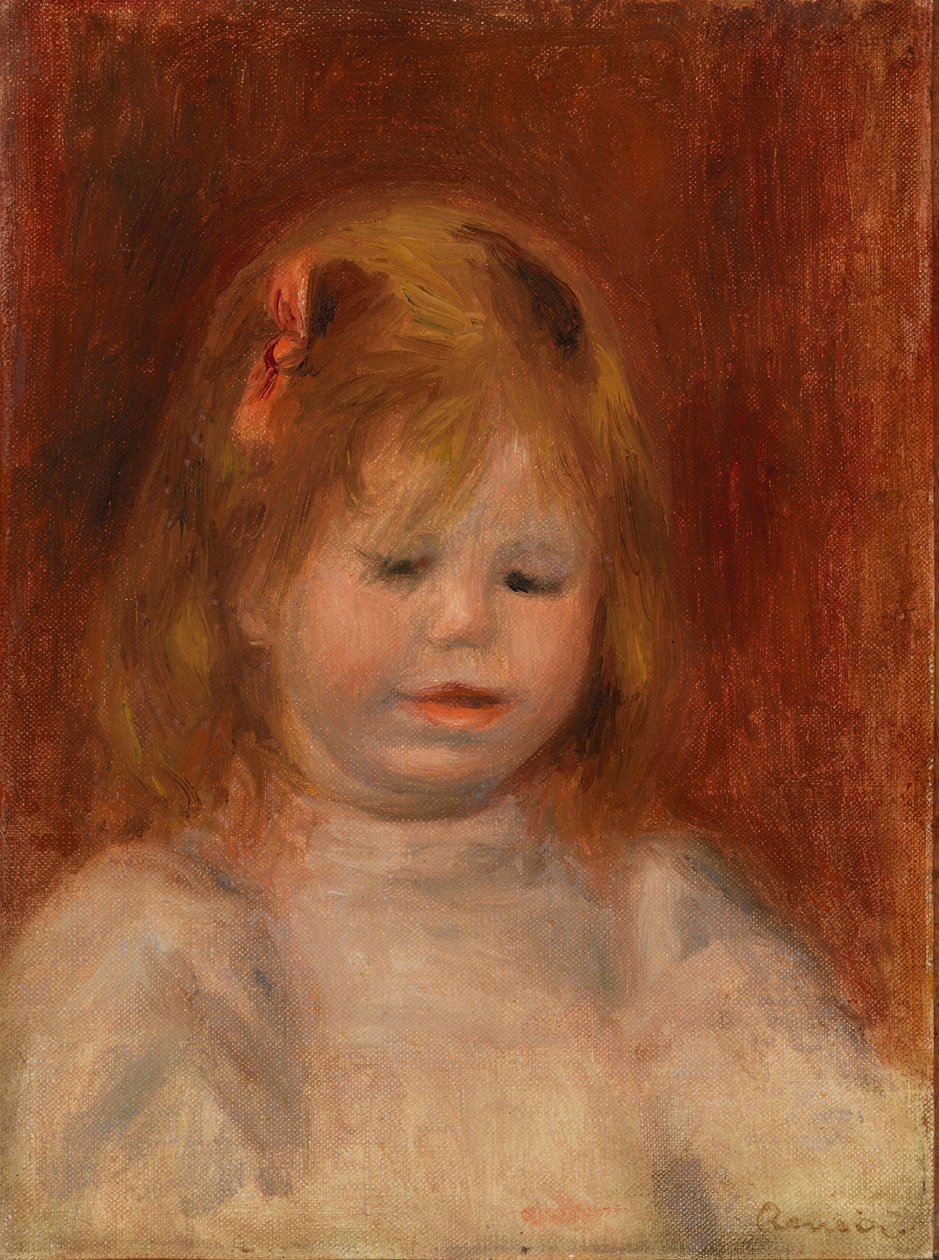 Portrét Jeana Renoira (Portrét Jeana Renoira) od Pierre Auguste Renoir