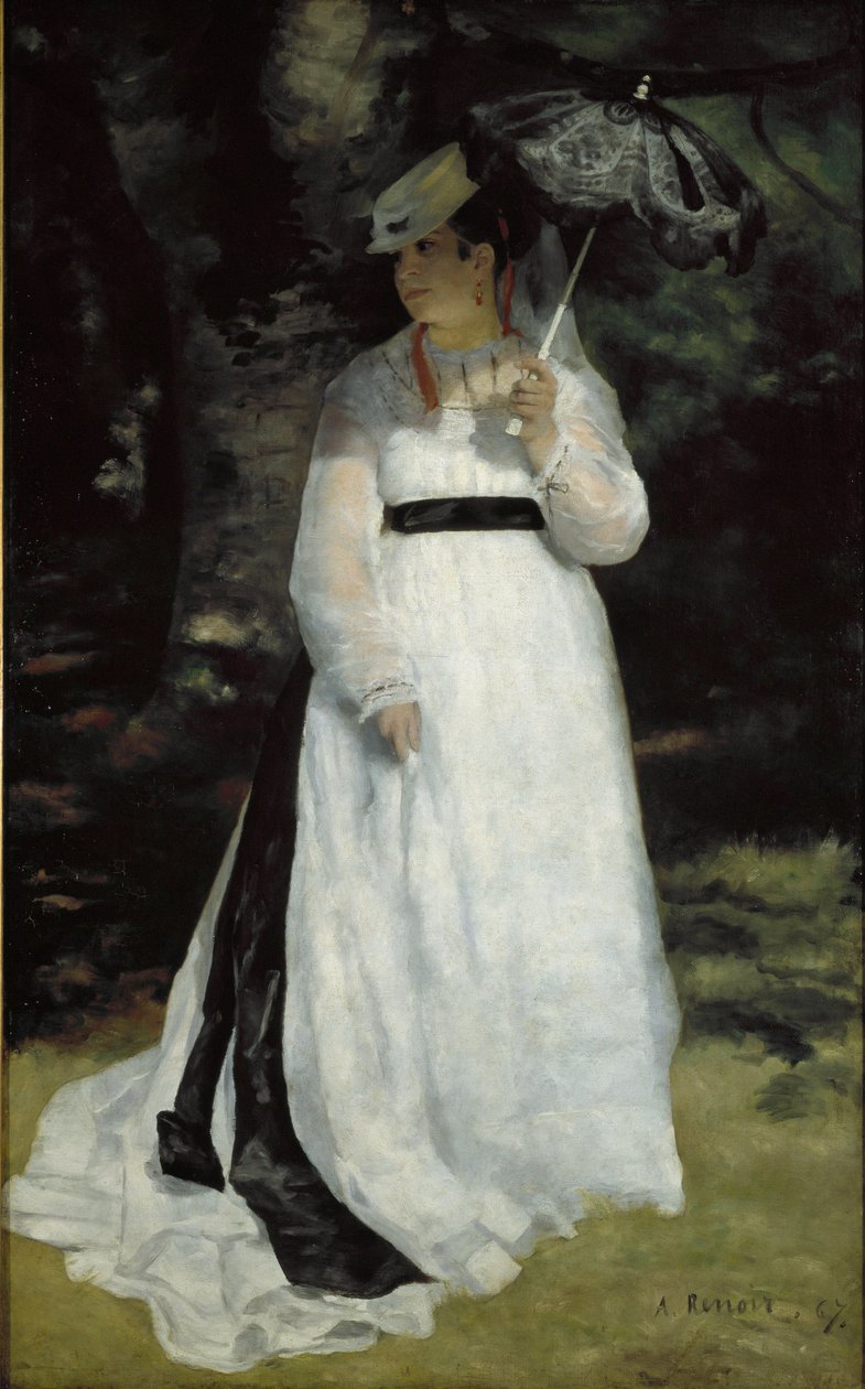 Portrét Lisy od Pierre Auguste Renoir