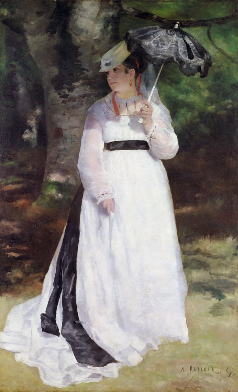 Portrét Lisy od Pierre Auguste Renoir