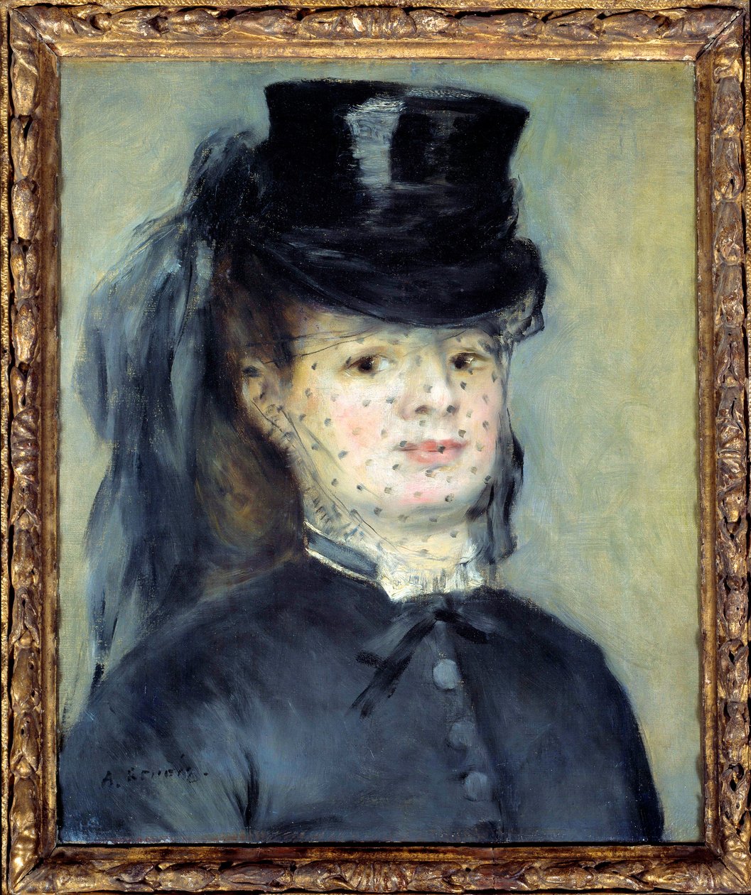 Portrét Madame Darras, rozené Henriette Oudiette, manželky kapitána Paula Darrase (Studie pro Amazonii z roku 1873) od Pierre Auguste Renoir