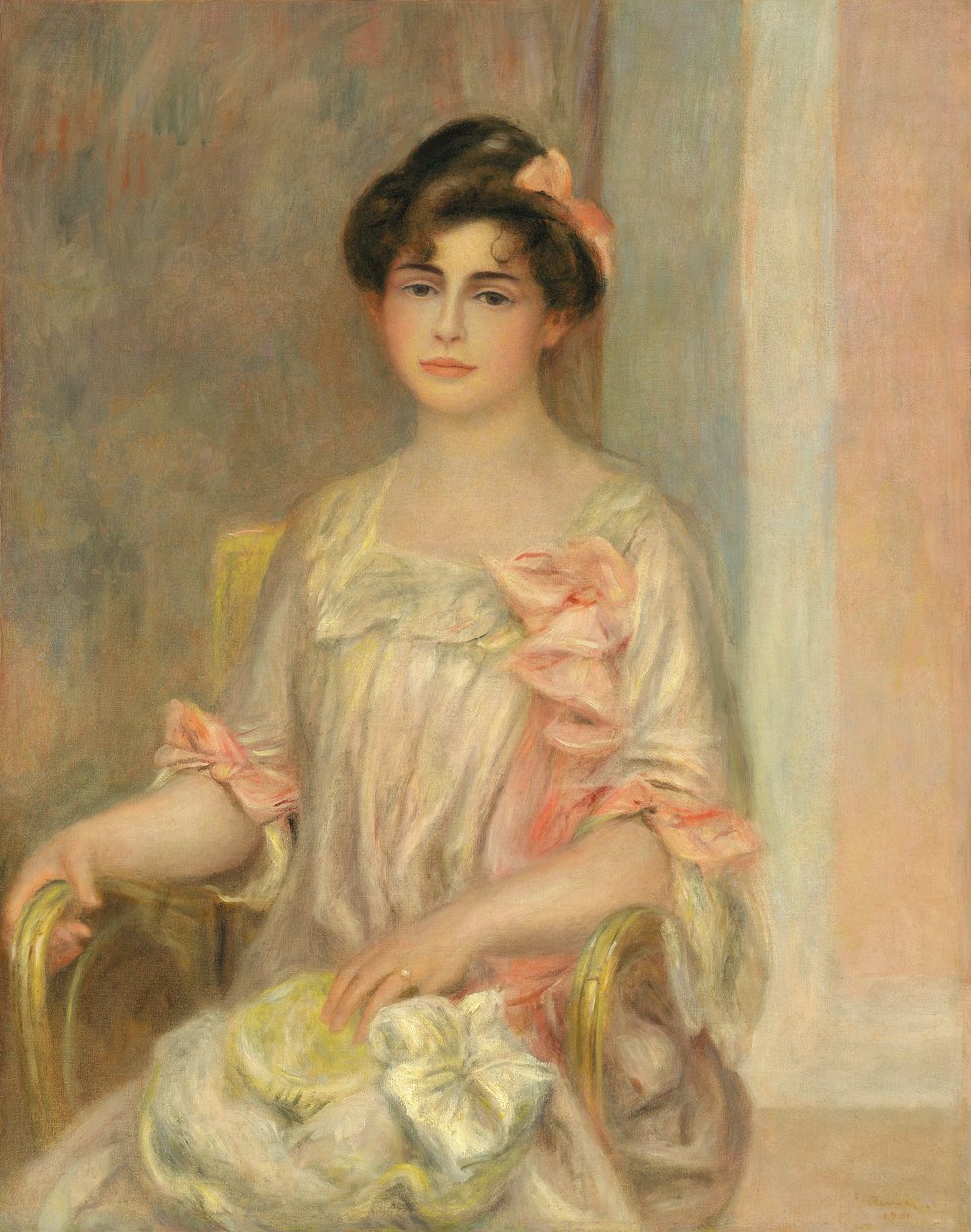 Portrét Madame Josse Bernheim-Dauberville (rozená Mathilde Adler) od Pierre Auguste Renoir