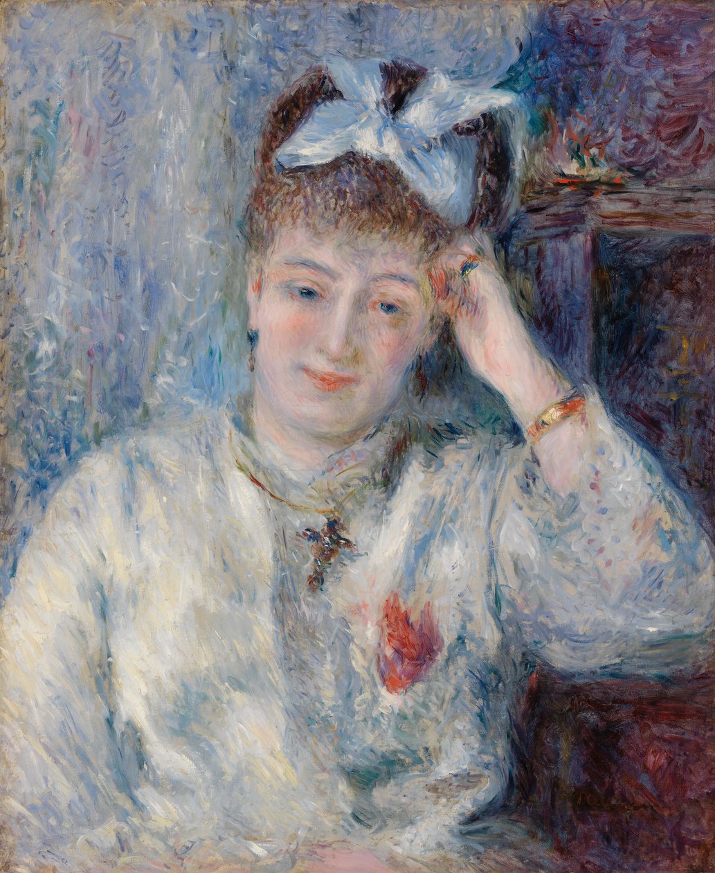 Portrét mademoiselle Marie Murer (Portrét mademoiselle Marie Murer) od Pierre Auguste Renoir