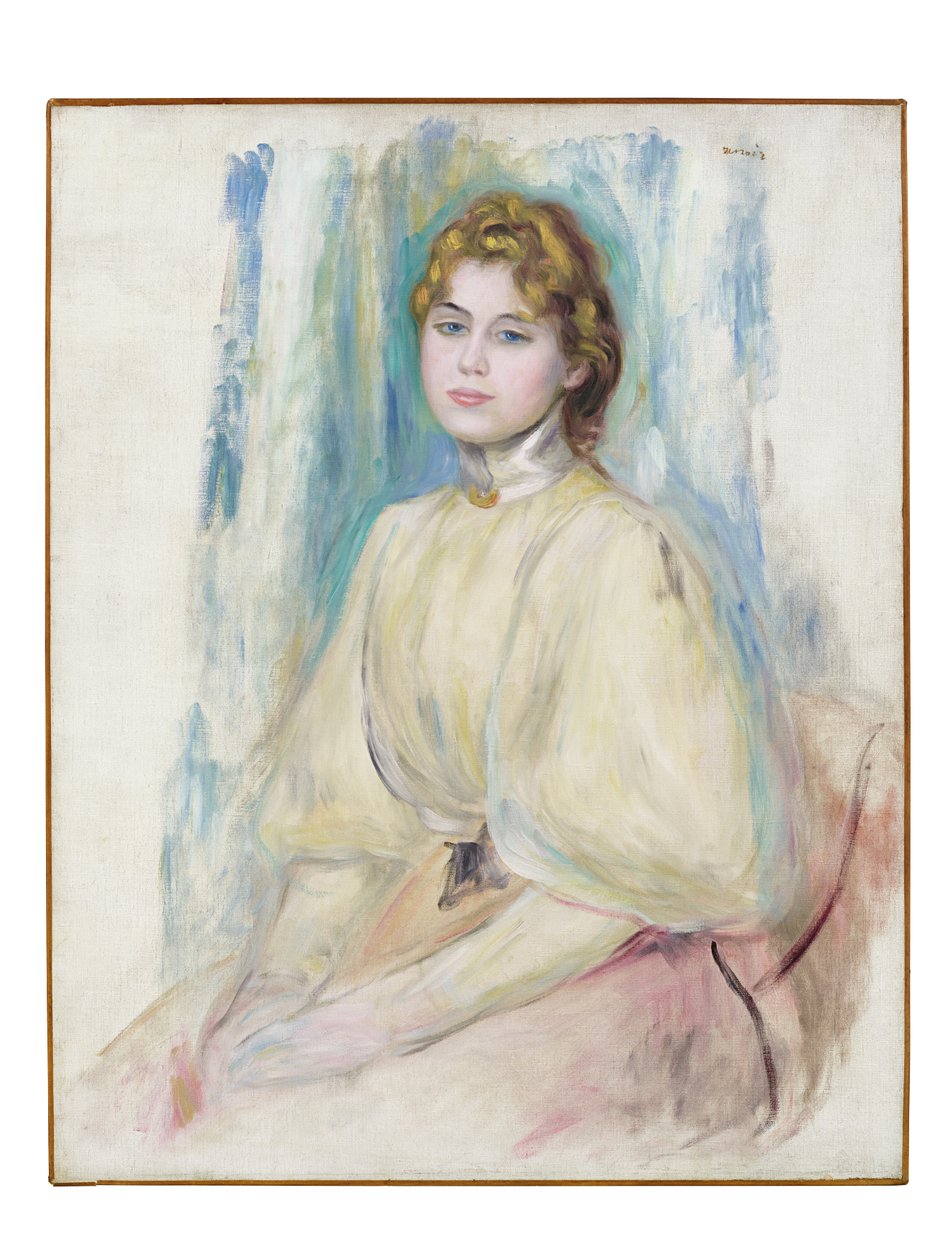 Portrét mademoiselle Yvonne Lerolle, kolem roku 1894 od Pierre Auguste Renoir