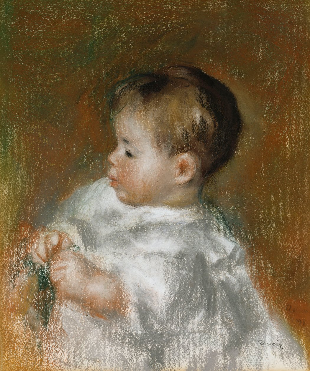 Portrét Marie-Louise Durand-Ruel; Portrét Marie-Louise Durand-Ruel, 1898 od Pierre Auguste Renoir