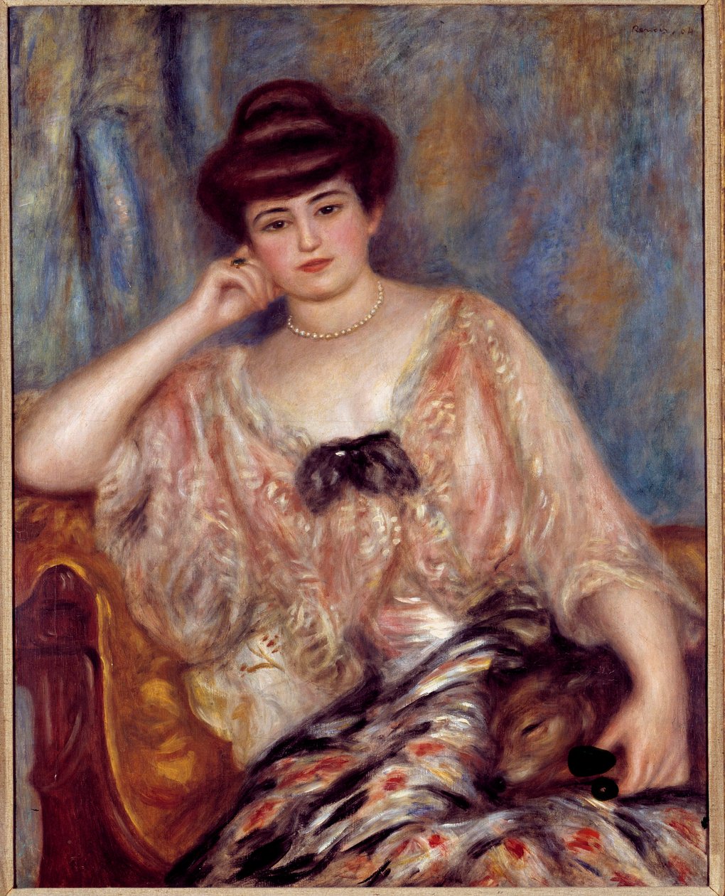 Godebisk of Portrait of Missy Shirt (18-190) od Pierre Auguste Renoir