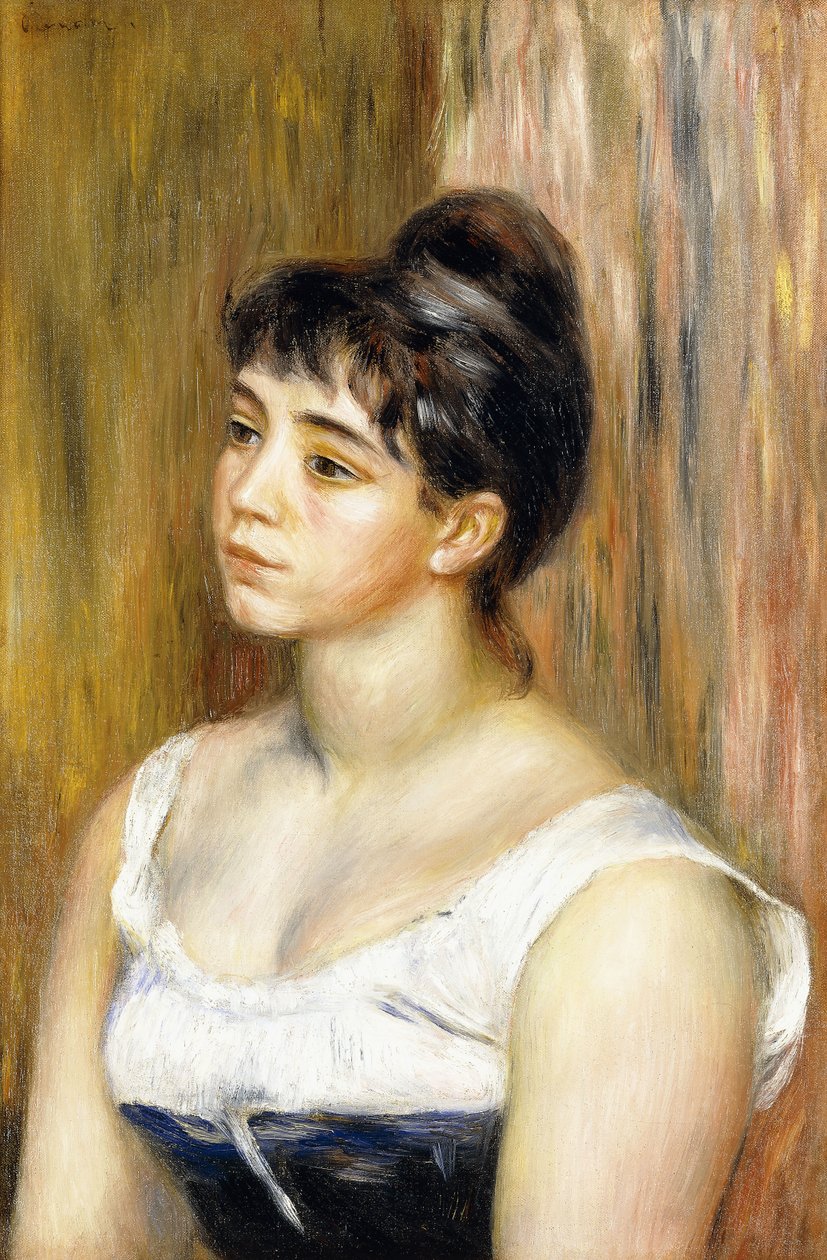 Portrét Suzanne Valadonové, kolem roku 1885 od Pierre Auguste Renoir