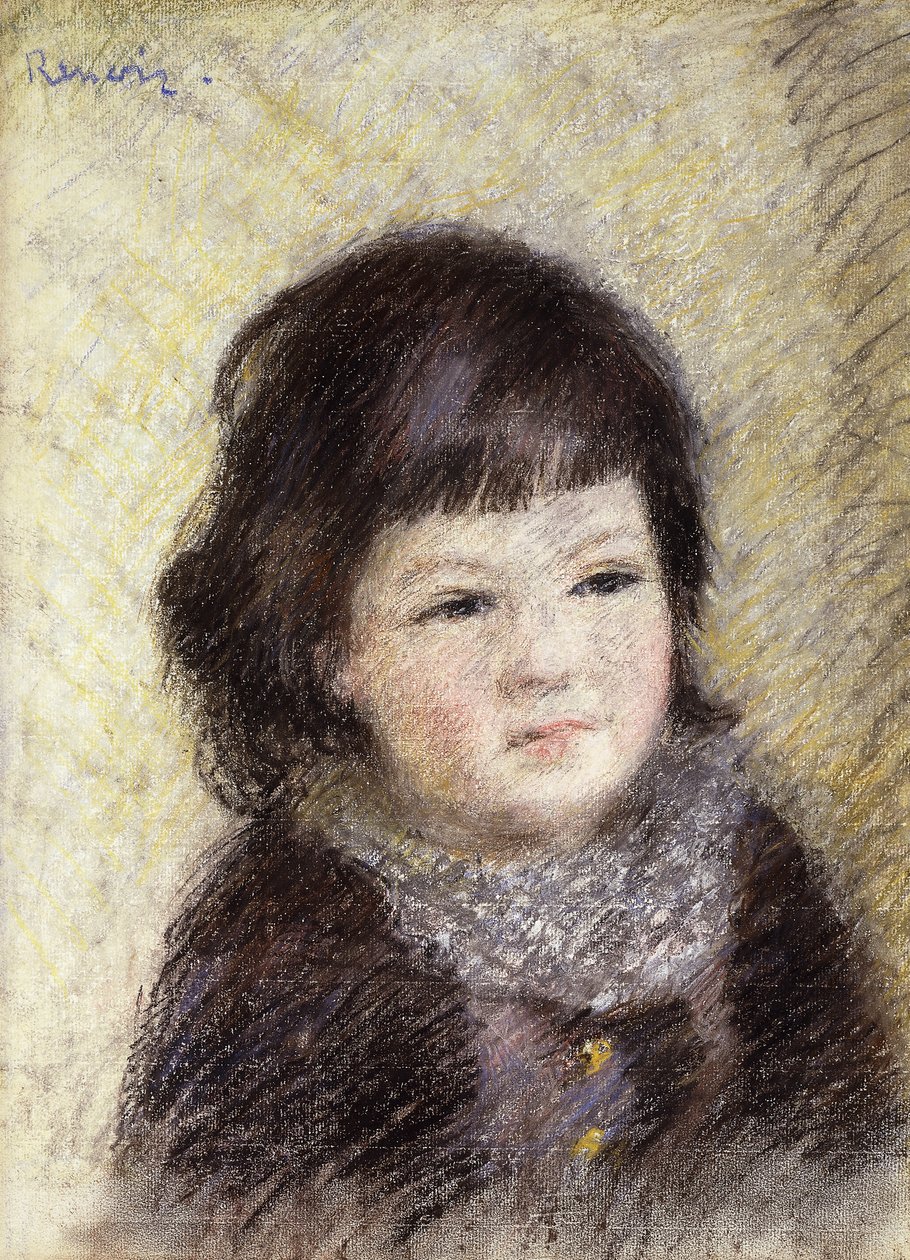 Portrét dítěte; Portrét dítěte, c.1879 od Pierre Auguste Renoir