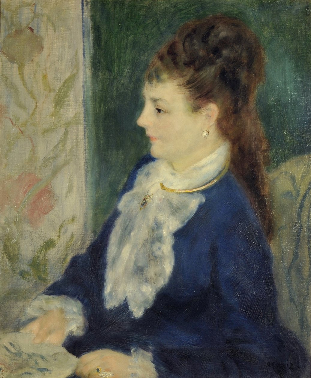 Portrét madame X, 1875 od Pierre Auguste Renoir