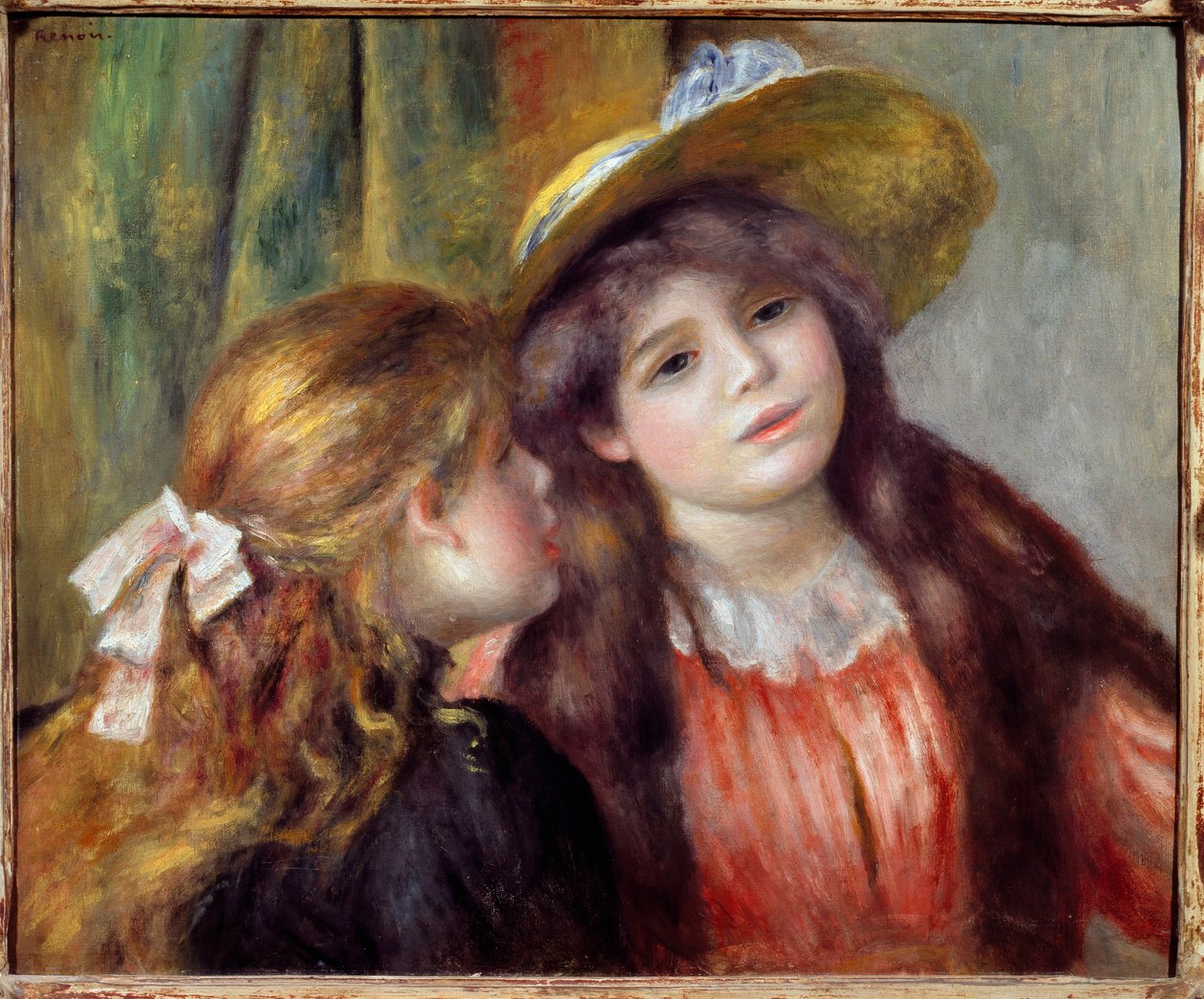 Portrét dvou dívek od Pierre Auguste Renoir