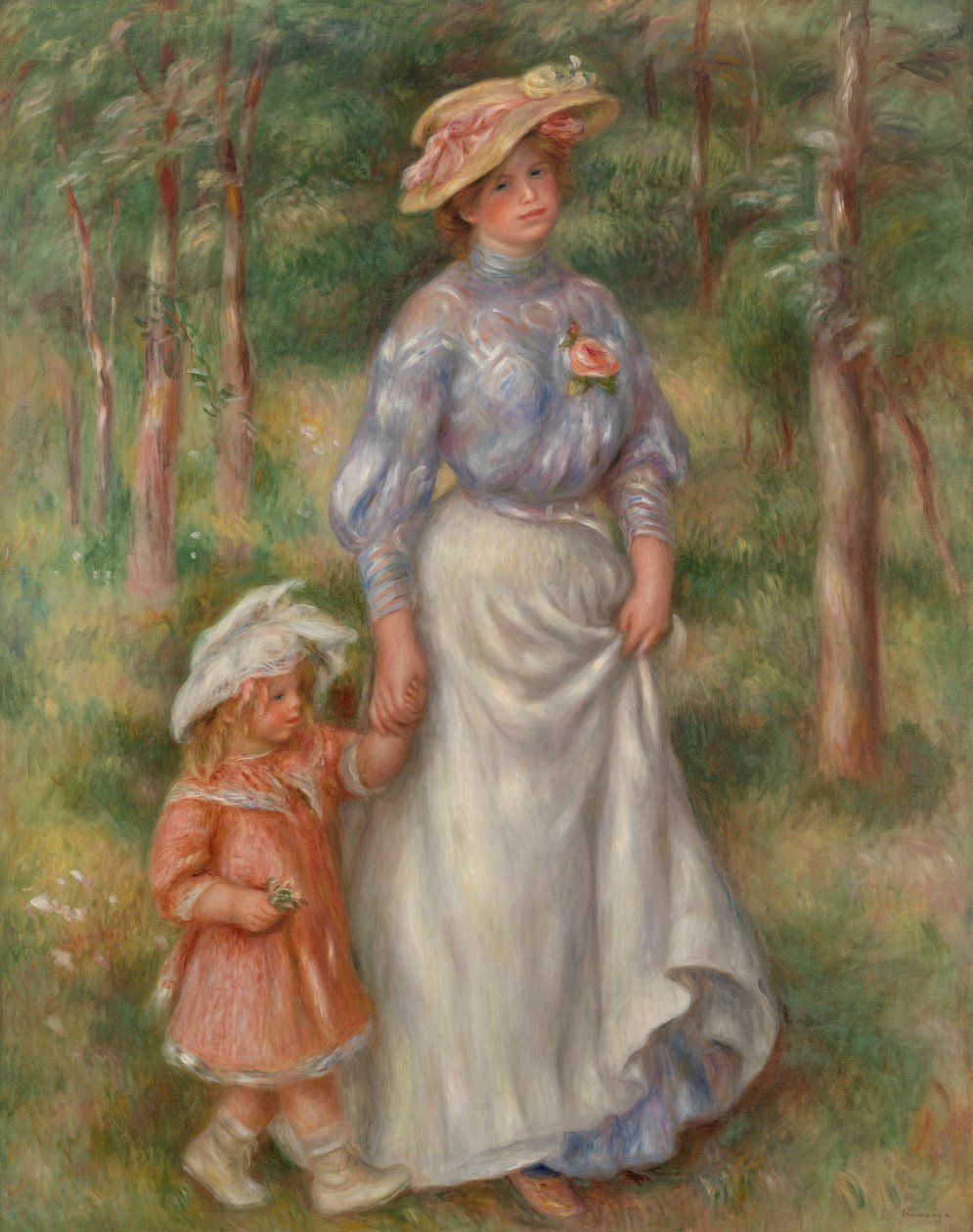 Promenáda (La Promenade) od Pierre Auguste Renoir