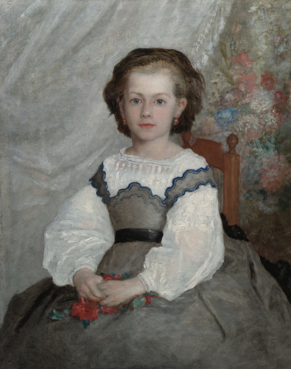 Romaine Lacaux, 1864 od Pierre Auguste Renoir