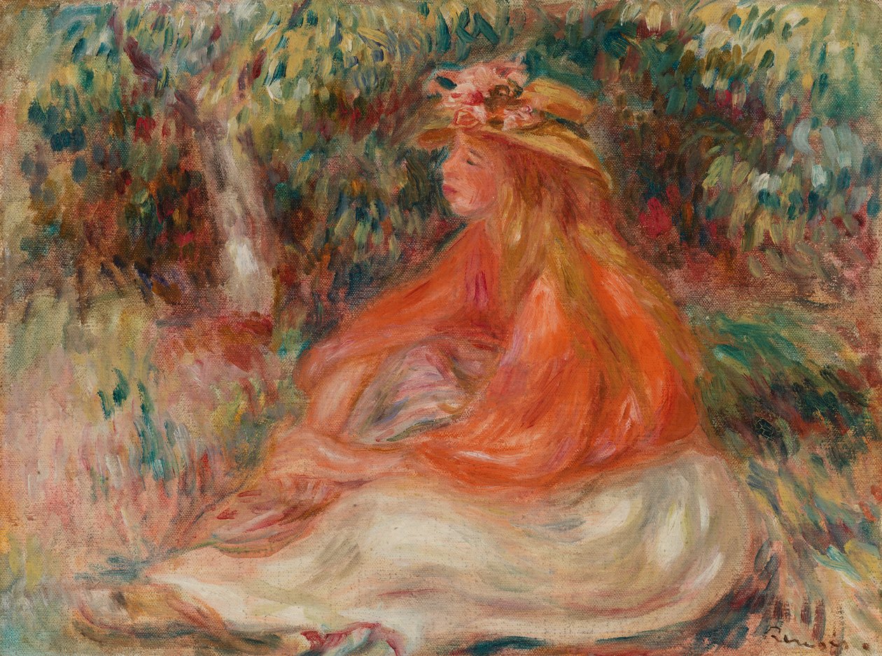 Sedící žena (Femme assise) od Pierre Auguste Renoir
