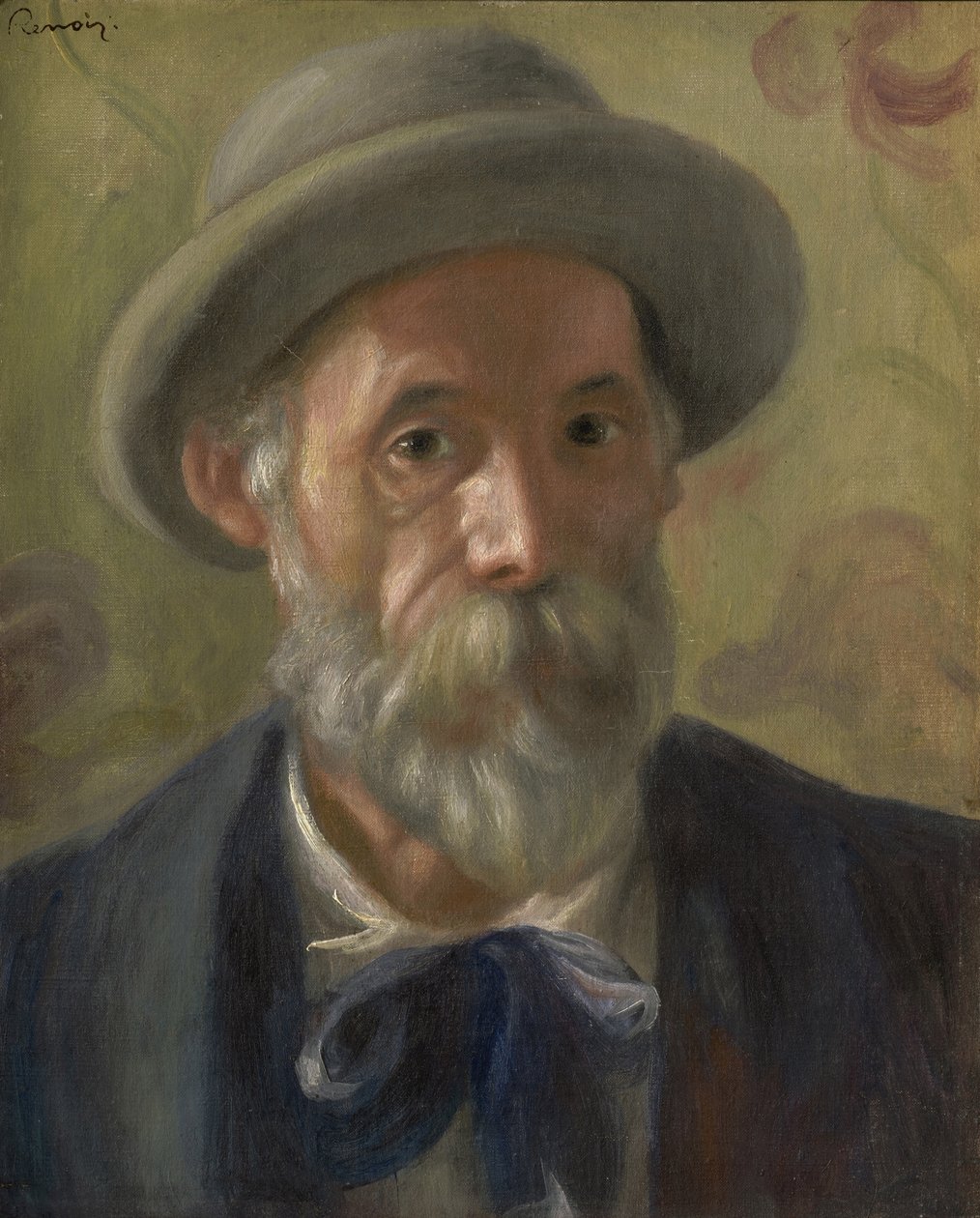 Autoportrét, 1899 od Pierre Auguste Renoir