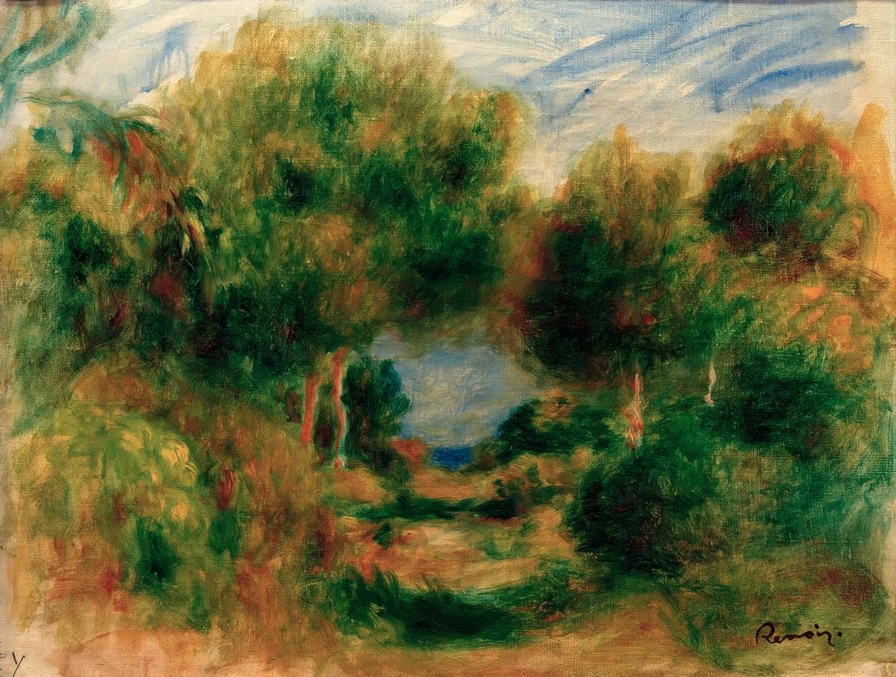 Z lesa, na dně moře od Pierre Auguste Renoir