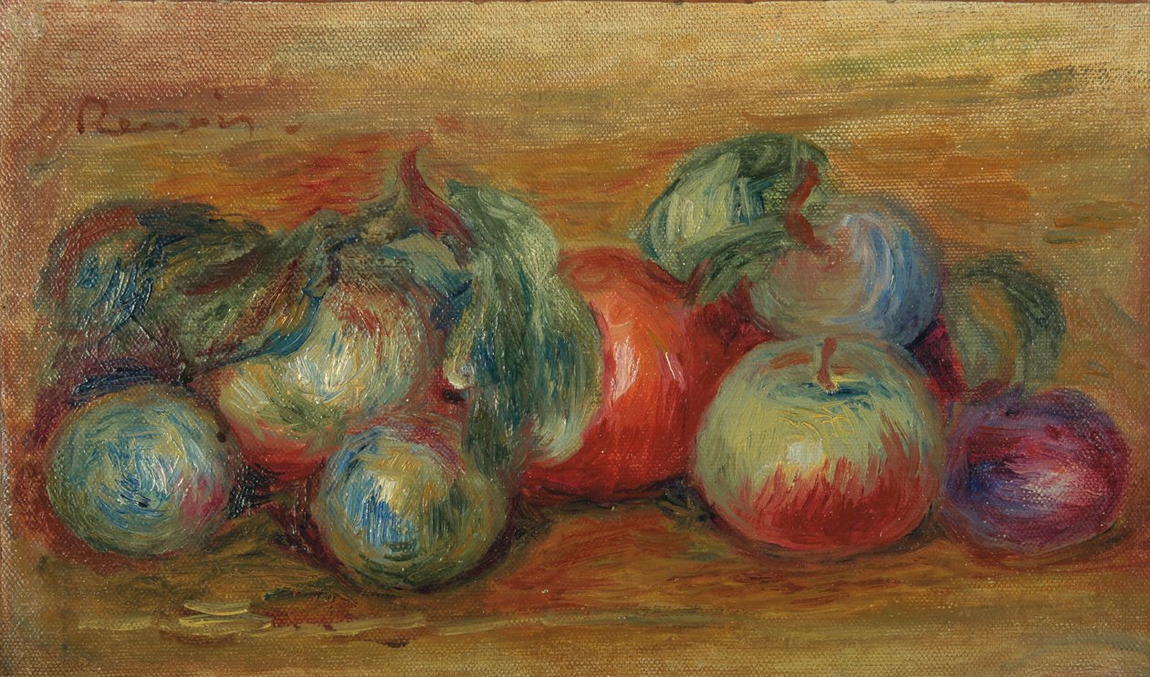 Zátiší s ovocem od Pierre Auguste Renoir