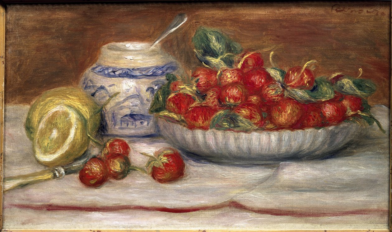 Jahody (olej na plátně od Pierre Auguste Renoir