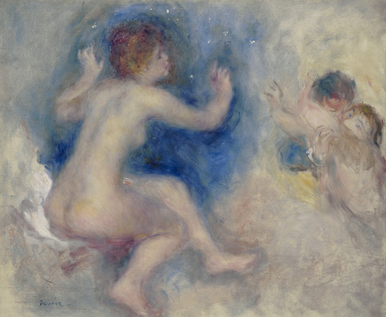 Studie pro „Scene from Tannhäuser, Third Act“, 1879 od Pierre Auguste Renoir