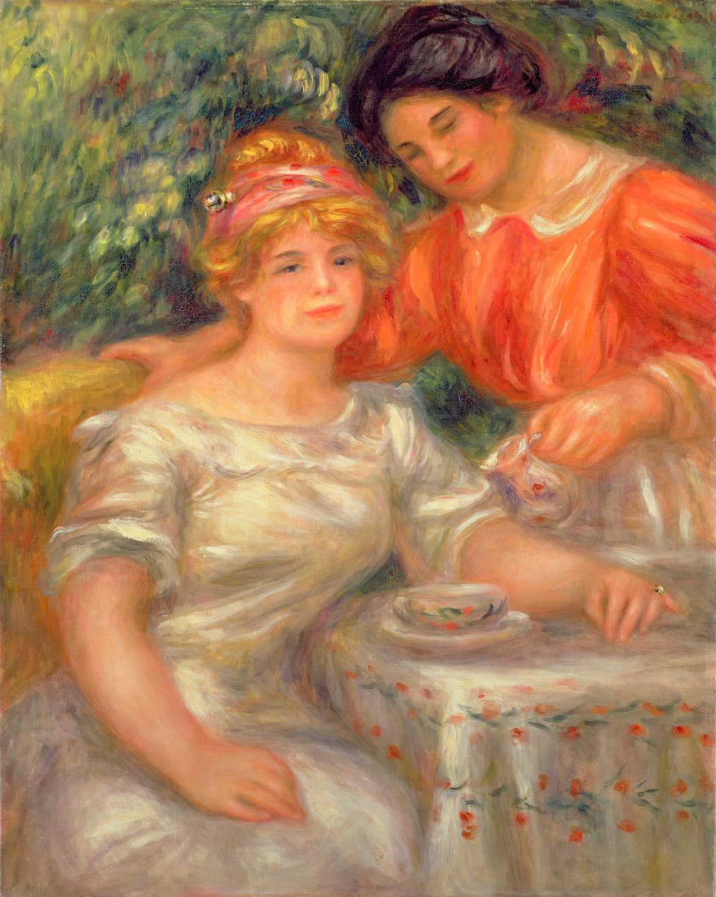 Čas na čaj od Pierre Auguste Renoir