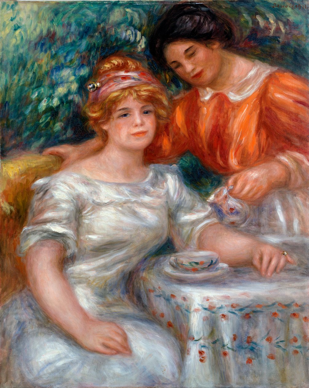 Čas na čaj od Pierre Auguste Renoir