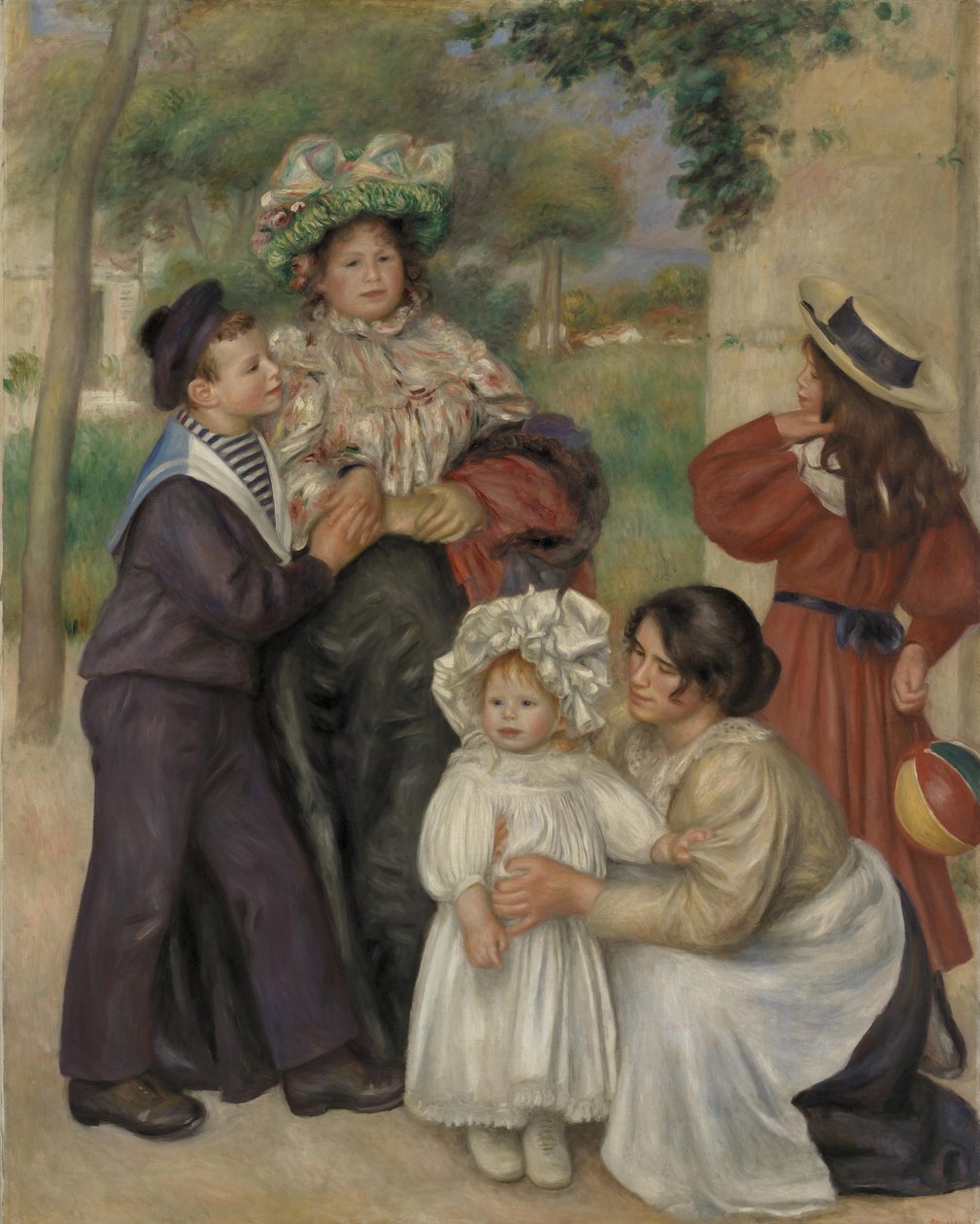 The Artists Family The Artists Family, 1896. od Pierre Auguste Renoir