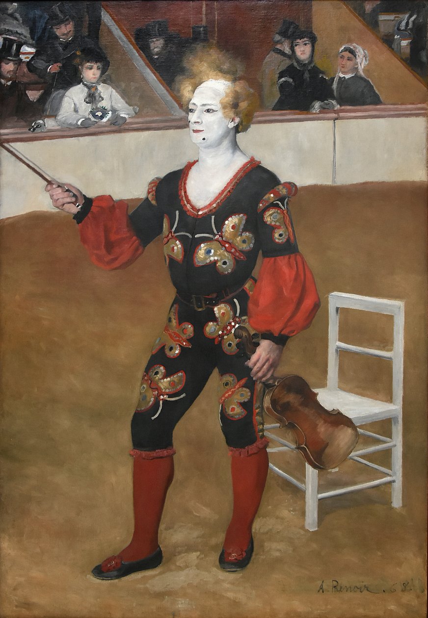 Klaun od Pierre Auguste Renoir