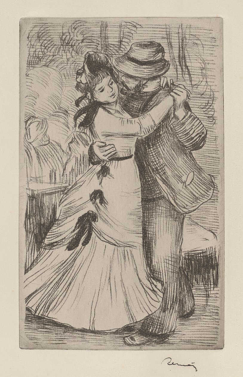 Country Tanec od Pierre Auguste Renoir