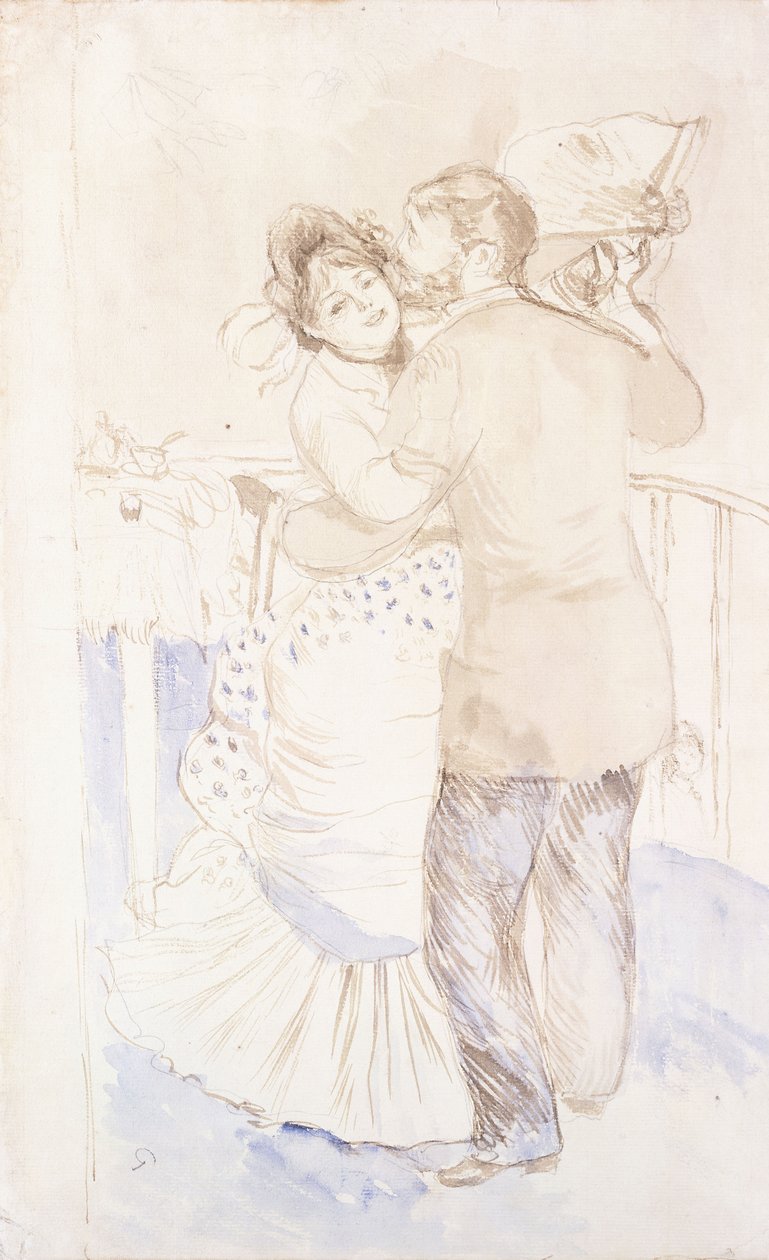 Venkovský tanec, 1883 od Pierre Auguste Renoir