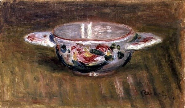 Pohár (olej na plátně) od Pierre Auguste Renoir