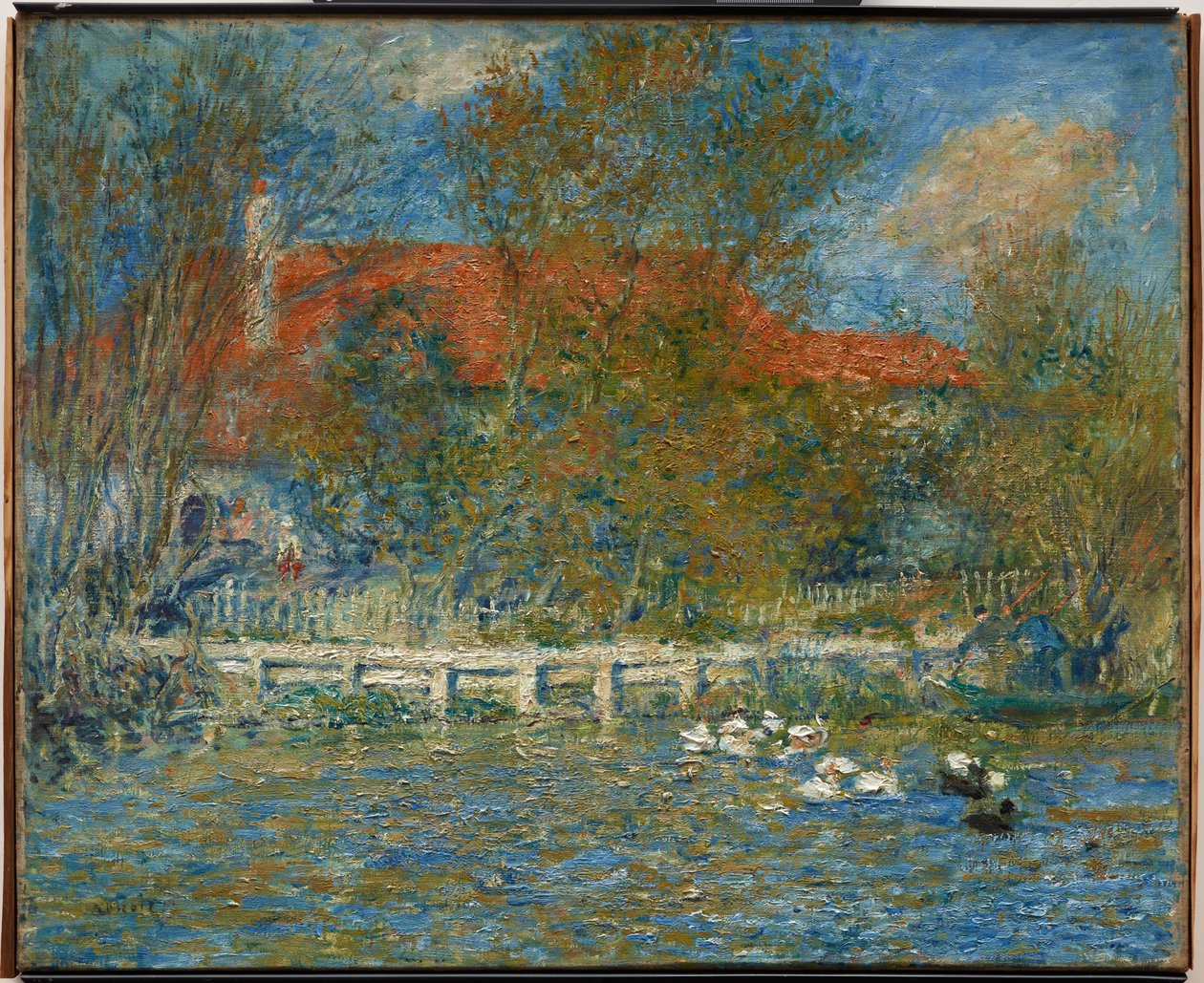 Kachní rybník od Pierre Auguste Renoir