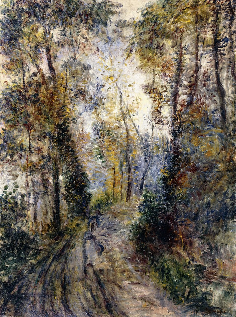 Lesní cesta, 1871 od Pierre Auguste Renoir