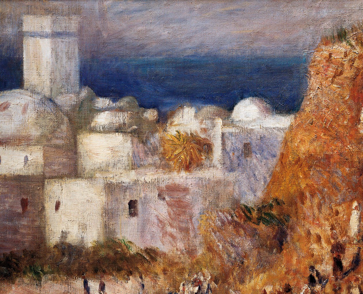 Mešita nebo Arabský festival (detail) 1881 (olej na plátně) od Pierre Auguste Renoir