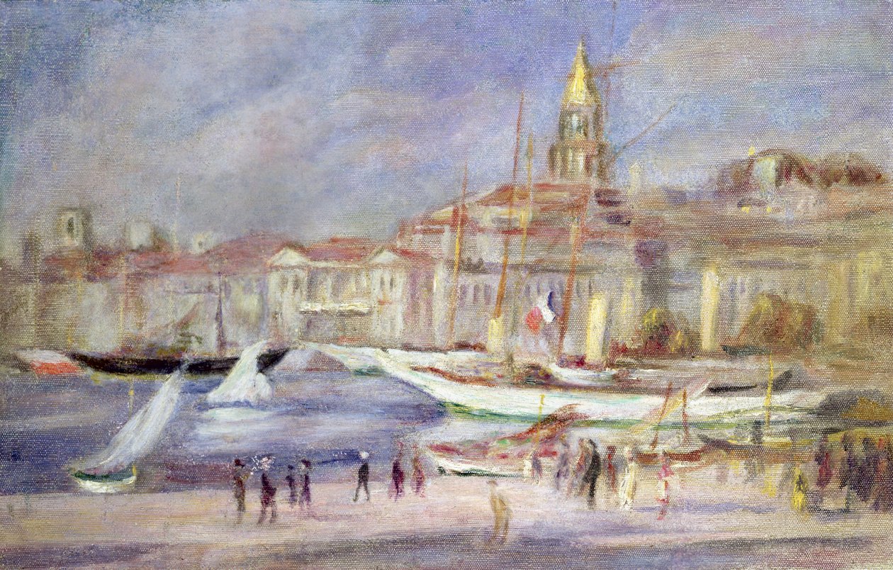 Starý přístav v Marseille, cca 1912 od Pierre Auguste Renoir