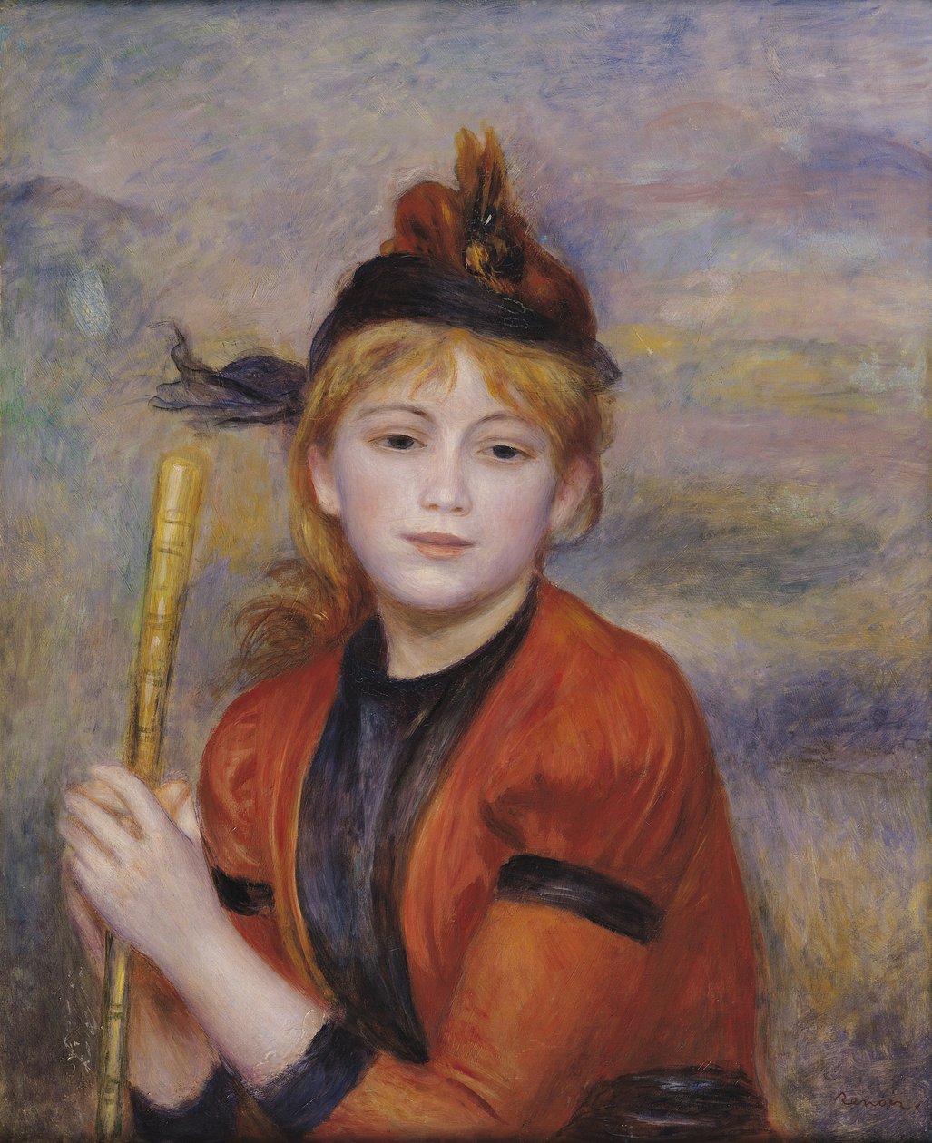 The Rambler, kolem roku 1895 (olej na plátně) od Pierre Auguste Renoir