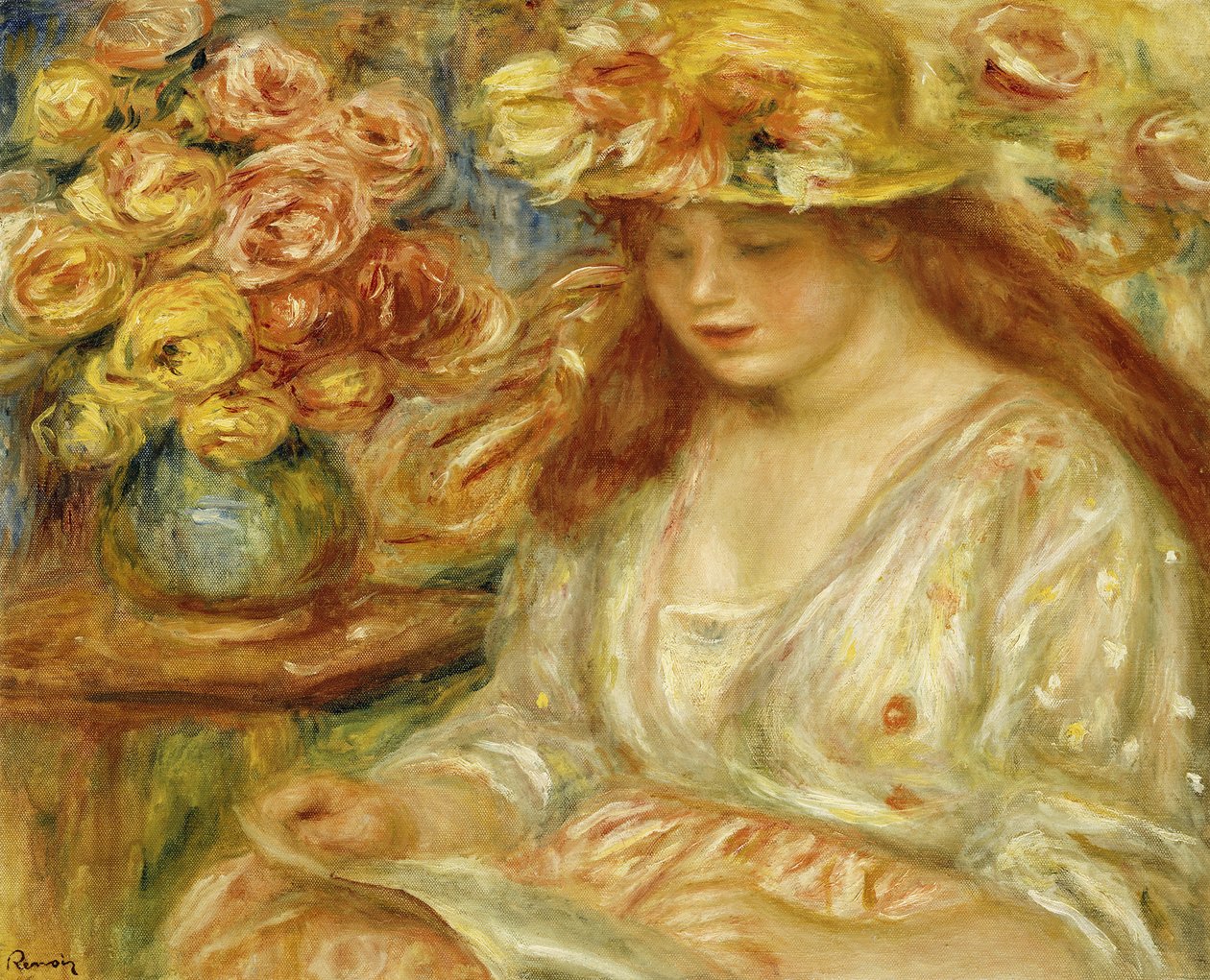 Čtenář od Pierre Auguste Renoir
